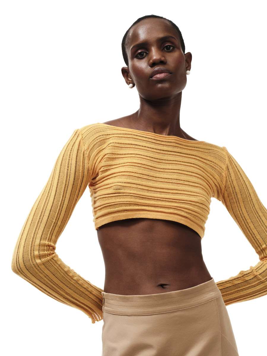 New Archetypes - Long Sleeve Crop Top