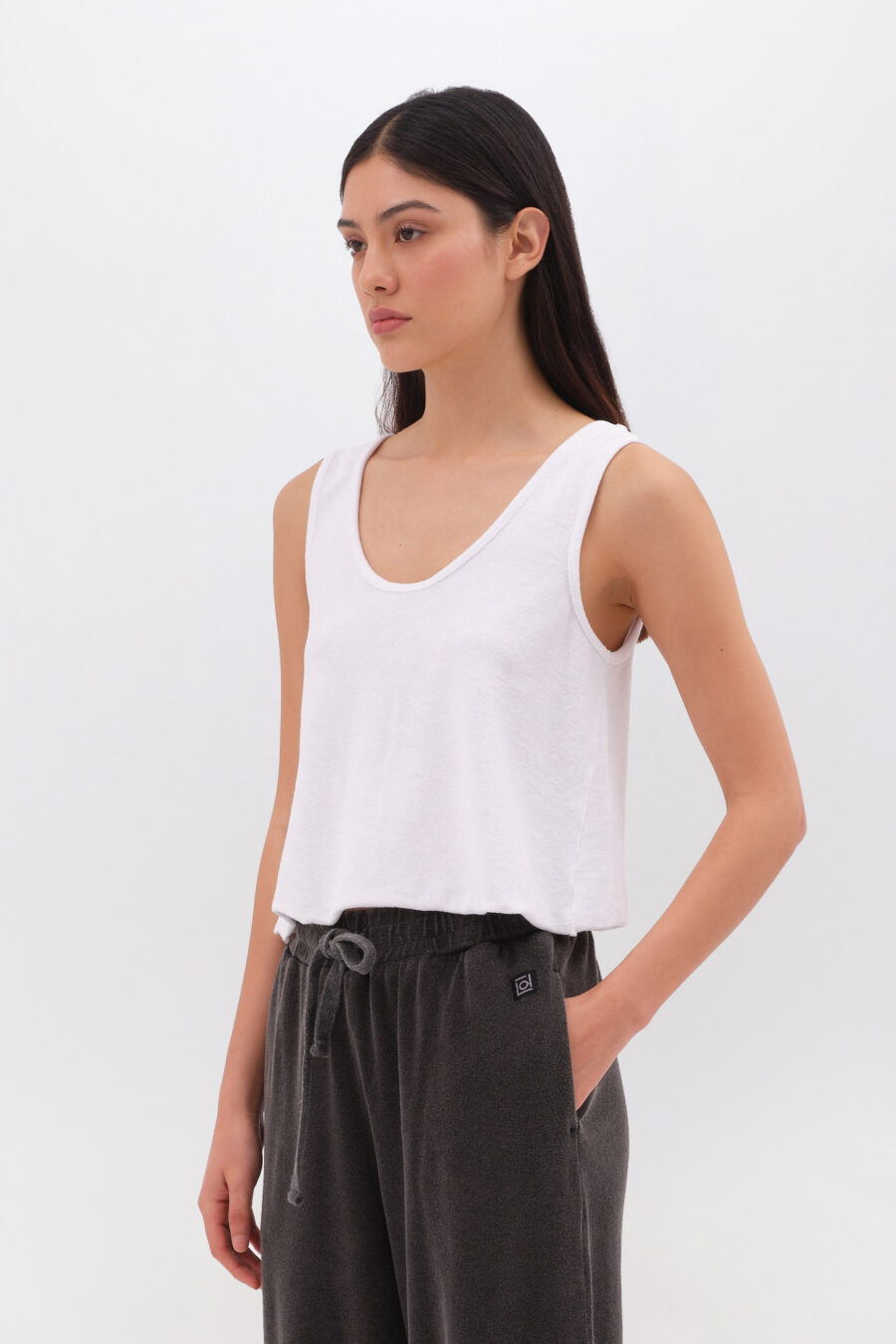 Terry Towel Tank Top - Image 2
