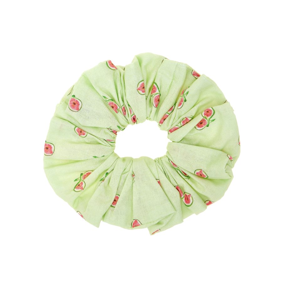 FIG BLOSSOM SCRUNCHIE