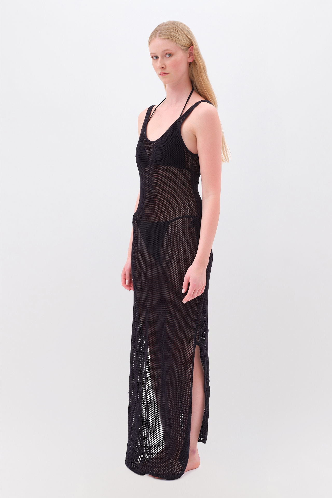 Knit Long Dress - Image 2