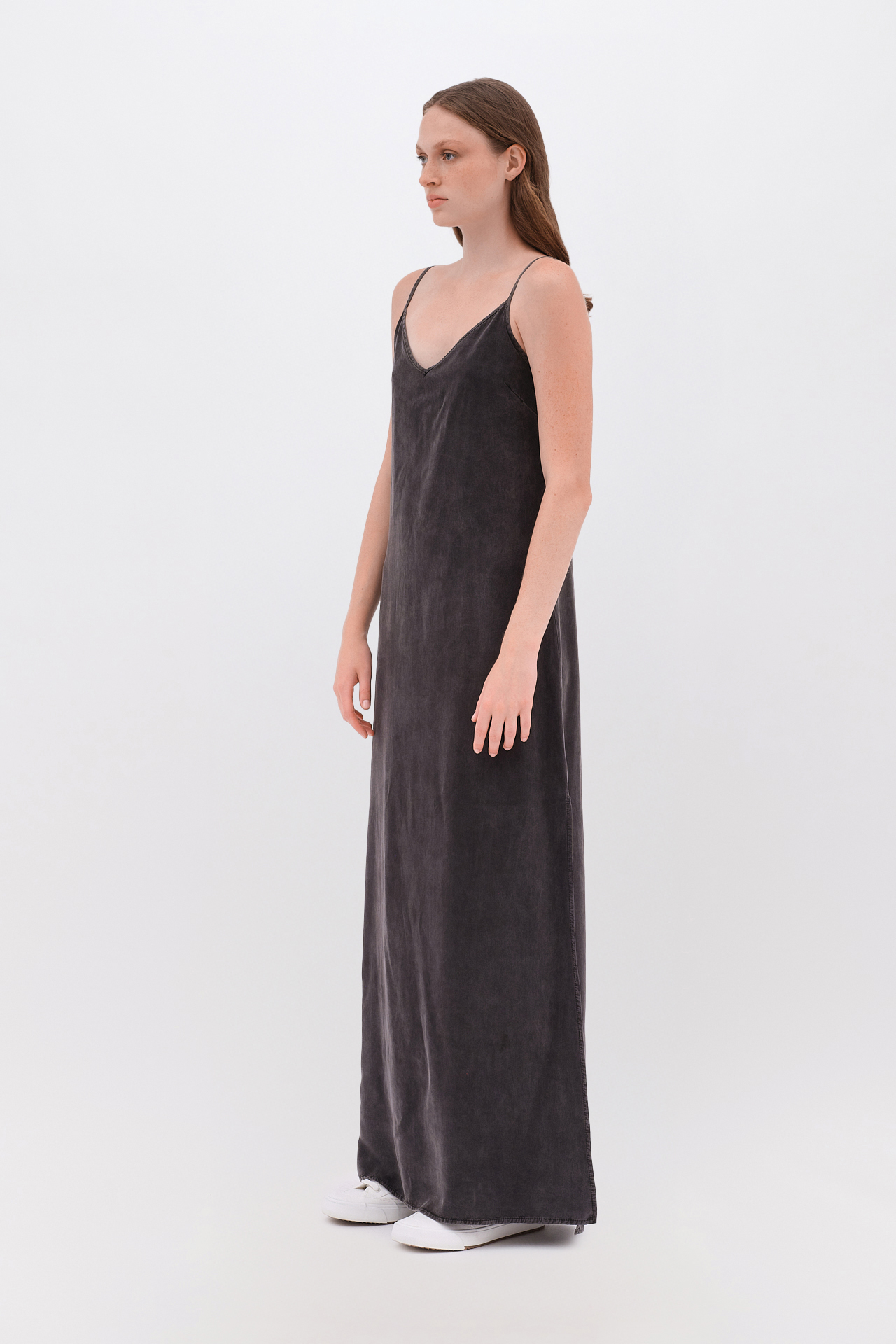 Maxi Dress with Side Slits - Image 2