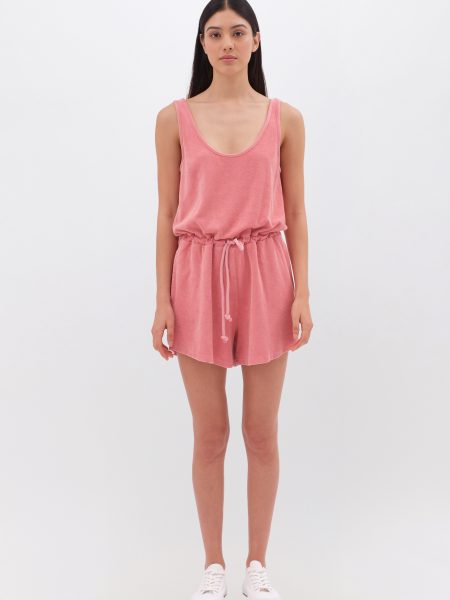 Terry Towel Jumpsuit in Regular Fit