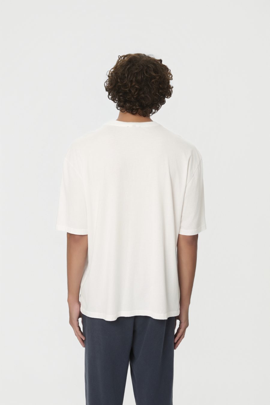 Oversized T-shirt with Dropped Shoulders - Image 3