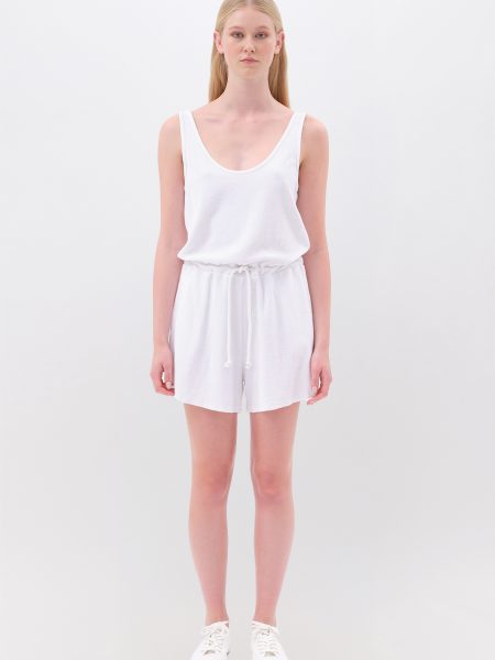 Terry Towel Jumpsuit in Regular Fit