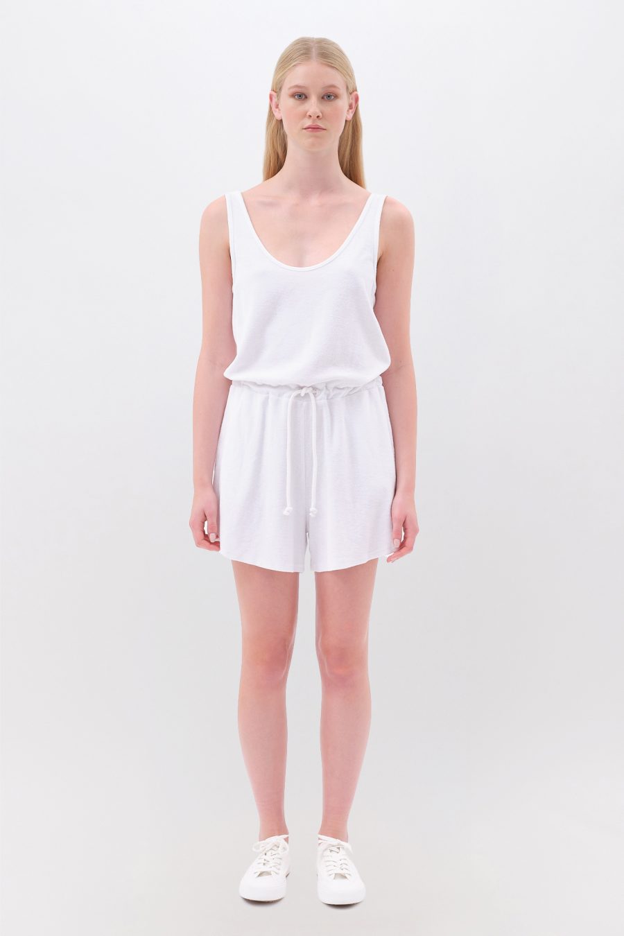 Terry Towel Jumpsuit in Regular Fit