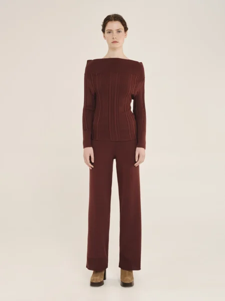 Μακρυμάνικη Πλεκτή Μπλούζα με ψηλό λαιμό – Winter Archetypes