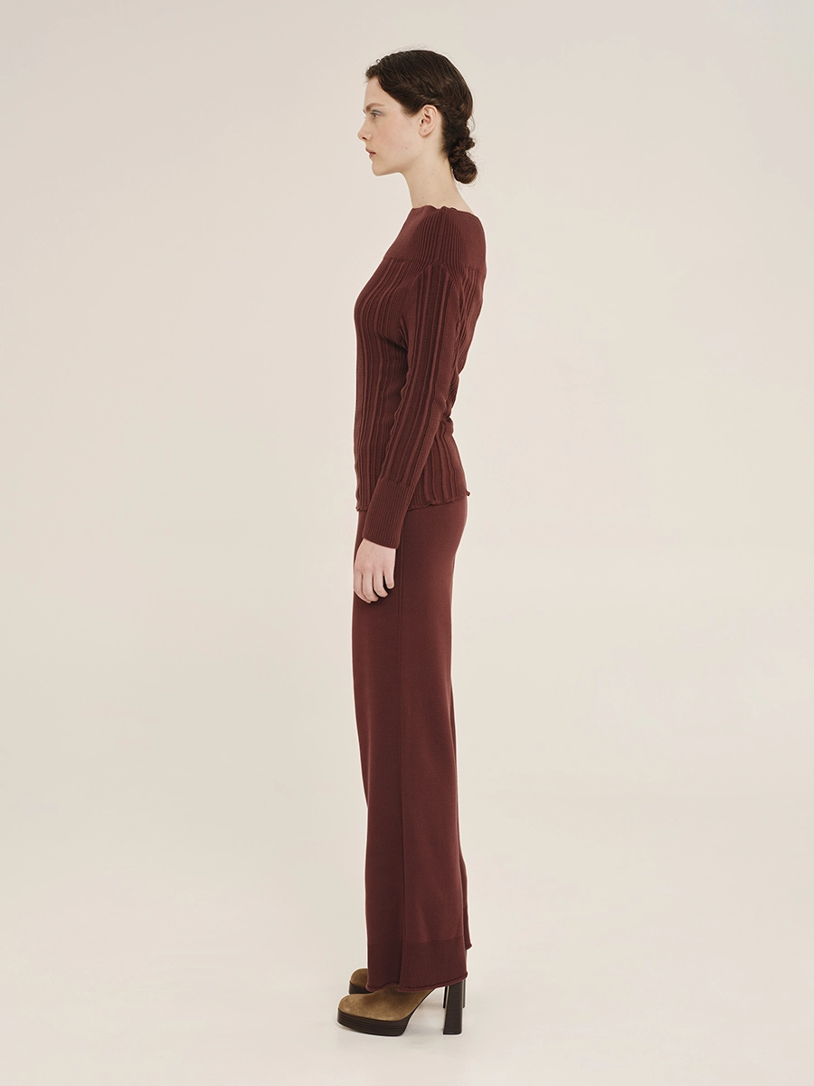 Μακρυμάνικη Πλεκτή Μπλούζα με ψηλό λαιμό – Winter Archetypes - Image 3