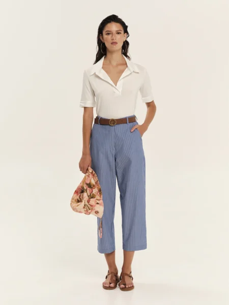 Straight-leg Trousers – Soulful Stripes