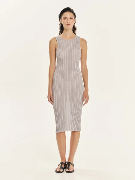 Knit Midi Dress – Sparkling Nights